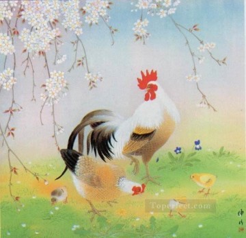 amb0010D11 animal fowl Oil Paintings